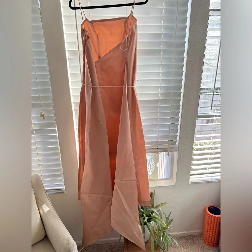 Vintage Vera Wang Gold Label Pink Gown - Picture 6 of 8